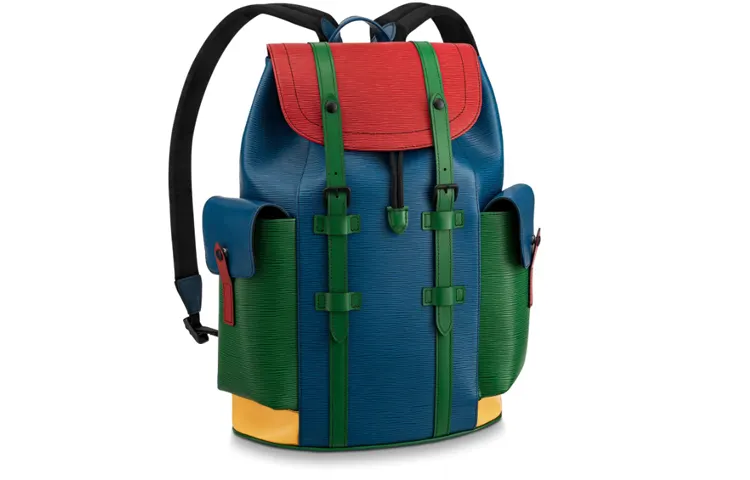 LOUIS VUITTON Christopher Pm Epi Colorblock