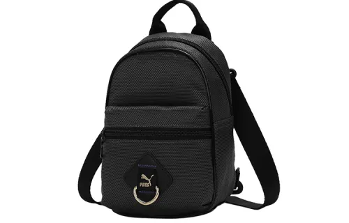 PUMA Polyester Backpack Regular Women's Black