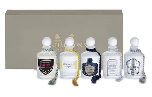 Popular small set, perfume, gift box, eau de cologne for friend, sample, 5 ml, Birthday gift, gift for girl
