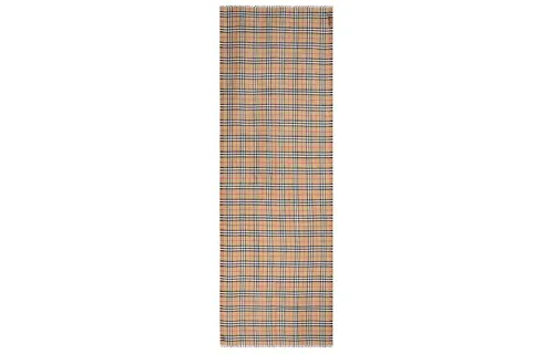 Burberry Vintage Check Fringed Scarf