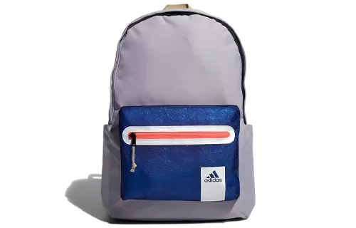 Adidas Polyester Backpack Regular Unisex Glory Purple/Light Gray