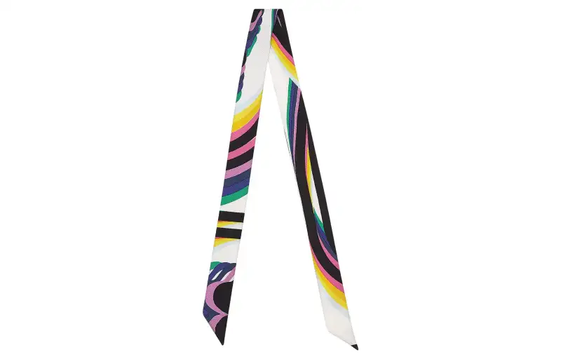 HERMES Brides De Gala Scarves Women's Black/Yellow/Multicolor