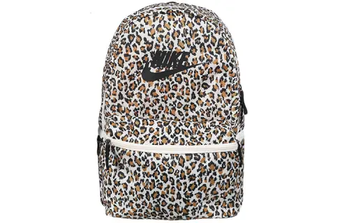 Nike Polyester Backpack Unisex Leopard Print