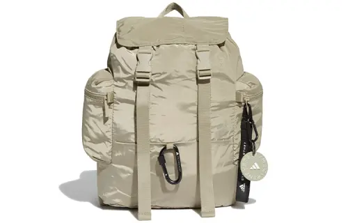 Adidas Polyester Backpack Regular Women's Beige