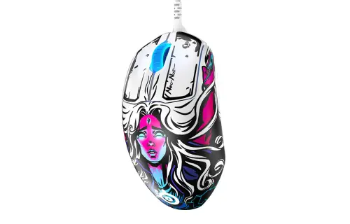 SteelSeries Prime Neo Noir wired connection Black Phantom co-branded optical magnetic switch precise positioning gaming mouse