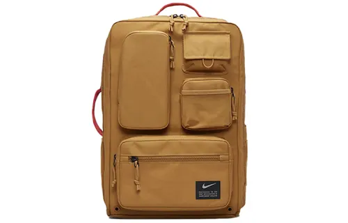 Nike Polyester Backpack Regular Unisex Wheat