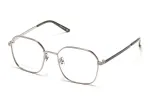 GUCCI Round Eyeglass Frames Unisex Gunmetal Gray