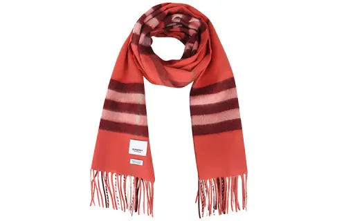 Burberry Cashmere Knit Scarves Women's