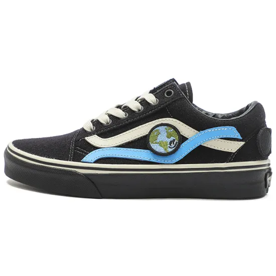 Vans Old Skool Classic Casual Skateboarding Shoes Black Unisex 'Black White'