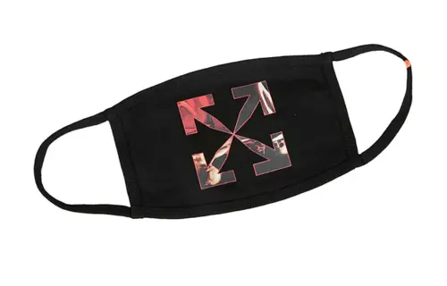 OFF WHITE Face Masks Unisex Black