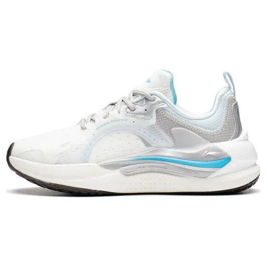 LINING Casual Shoes Women's Low-Top Mist White/Microcrystalline Gray
