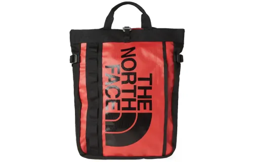 THE NORTH FACE 19L Box Shaped Backpack Outdoor Bag Polyester Red Unisex
