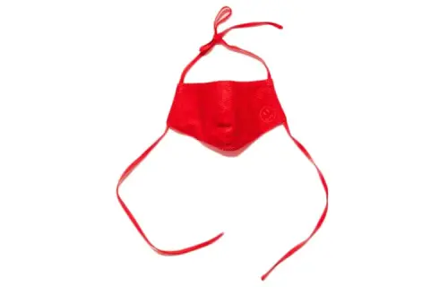 Drew house Face Masks Unisex Red