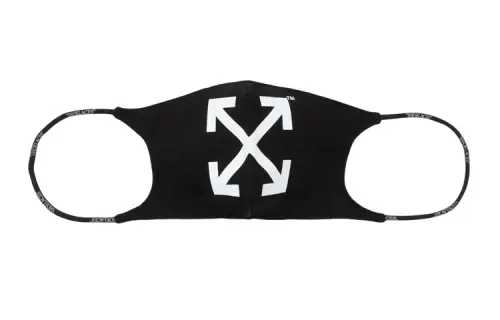 OFF WHITE Arrow Printed Face Mask
