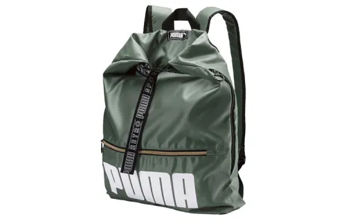 PUMA Fabric Handbag Backpack Regular Women's Crown Green
