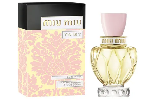 MIU MIU Miu Miu Twist Women's Perfume Floral Fruity Eau de Toilette EDT Apple Blossom Amber 30ml Birthday Gift