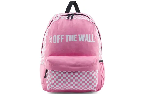 Vans Cotton With Polyester Backpack Regular Women's Pink