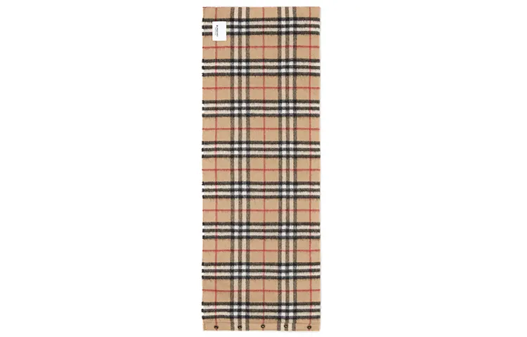 Burberry checkered blanket