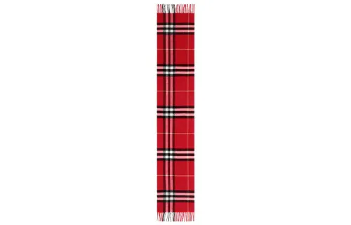 Burberry The Classic Checked Fringed Scarf