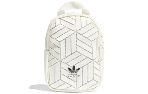 Adidas Originals Trefoil Artificial Leather Backpack Mini Women's Jade White