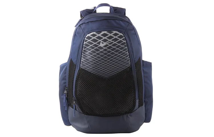 Nike Polyester Backpack Regular Unisex Navy Blue