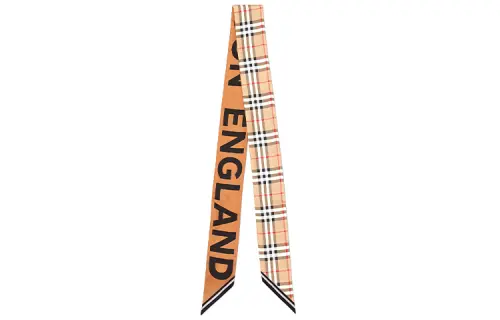Burberry Silk Scarves Women's Archive Beige