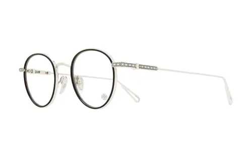 Chrome Hearts Metal Round Eyeglass Frames Unisex