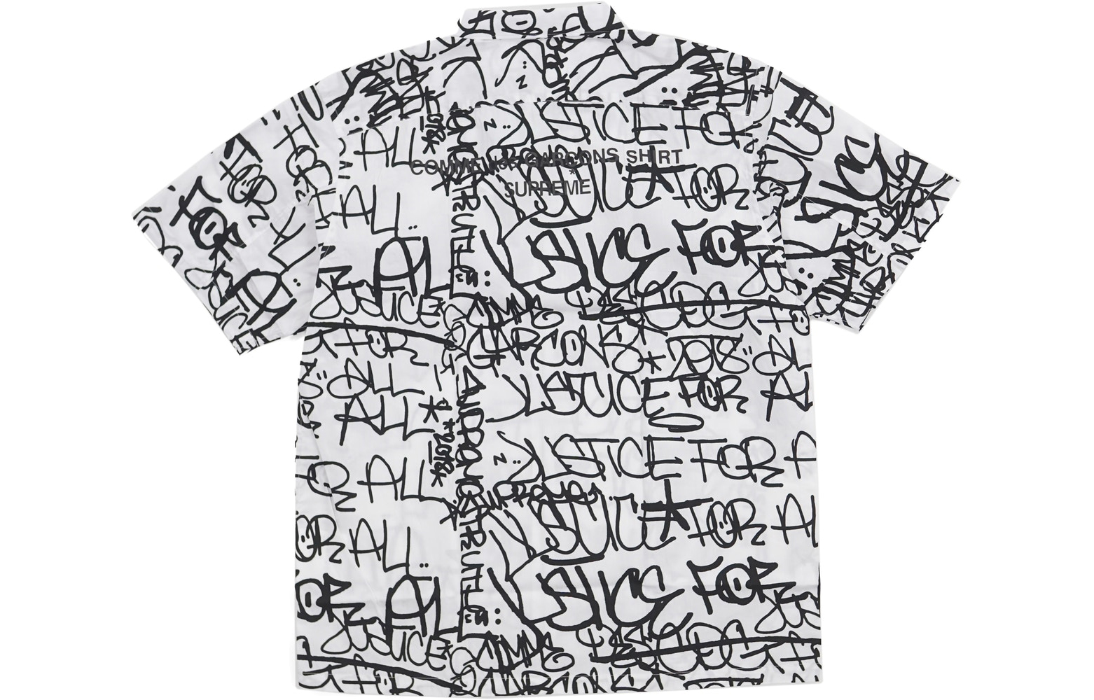 Рубашка Supreme × CDG (белая) — фото 2