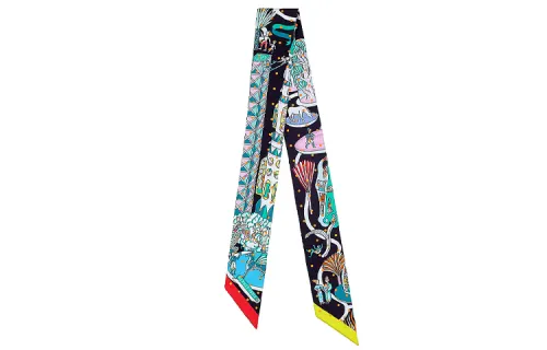 HERMES Scarves Unisex Multicolor