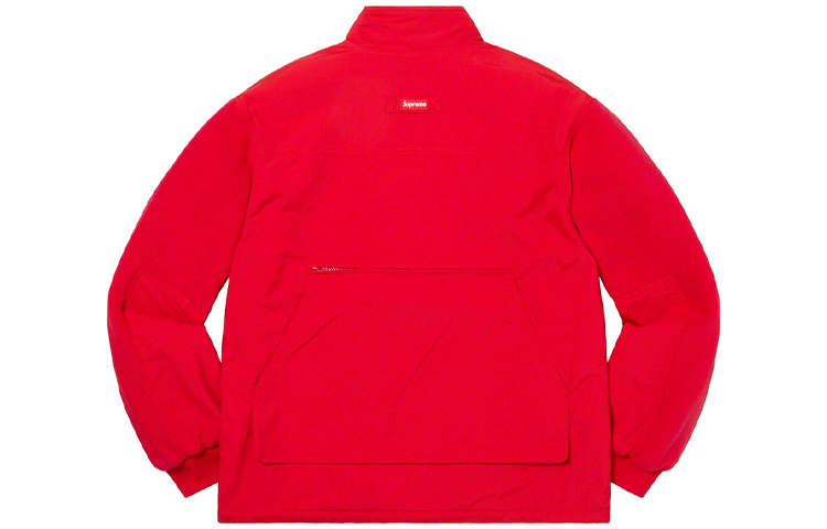 Куртка Supreme FW19 Week 10 Upland Fleece Jacket Red (красная) — фото 2