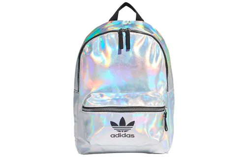 Adidas Originals Polyurethane Backpack Regular Unisex Silver