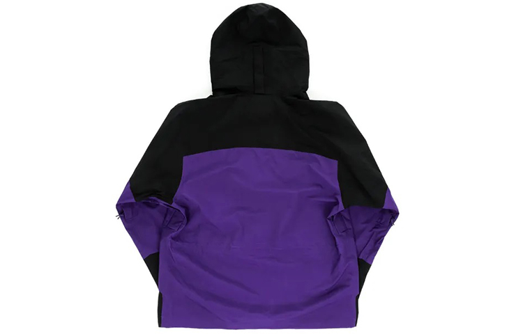 Мужская куртка Nike ACG Jacket Hood Gore tex (черно-фиолетовая) — фото 2
