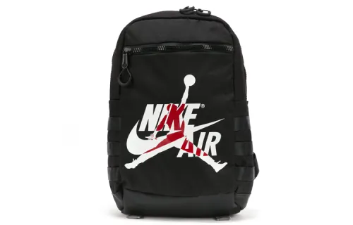 Jordan Polyester Backpack Regular Unisex Black