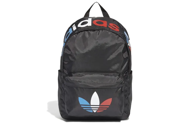Adidas Originals Trefoil Polyester Backpack Regular Unisex Black