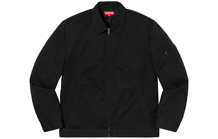 Supreme FW19 Week 2 Cop Car Embroidered Work Jacket    