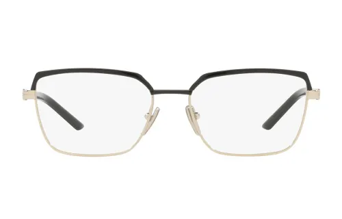 PRADA Prescription Glasses Unisex Black/Gold Color