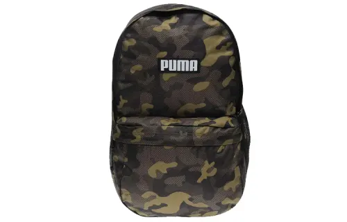 PUMA Polyester Backpack Regular Unisex Army Green