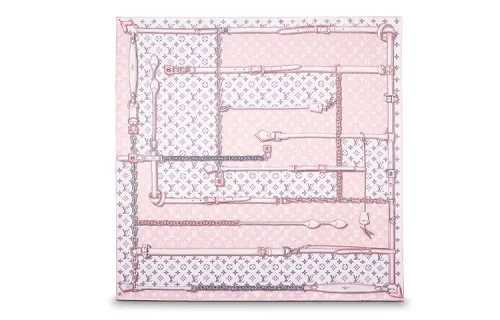 LOUIS VUITTON Monogram Confidential Scarves Women's