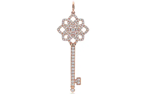 TIFFANY & CO. Keys Charms & Pendants Women's Rose Gold