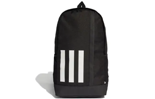 Adidas Polyester Backpack Regular Unisex Black White