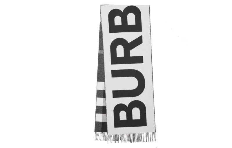 Burberry Cashmere Knit Scarves Unisex