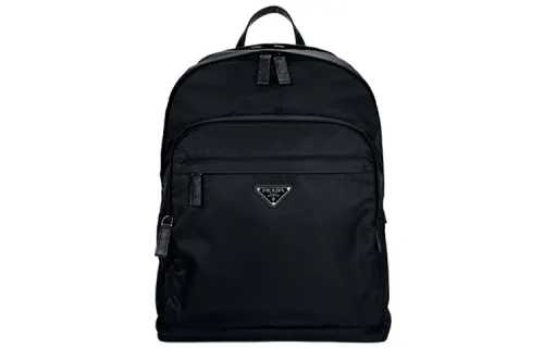 PRADA Nylon Backpack Men's Black