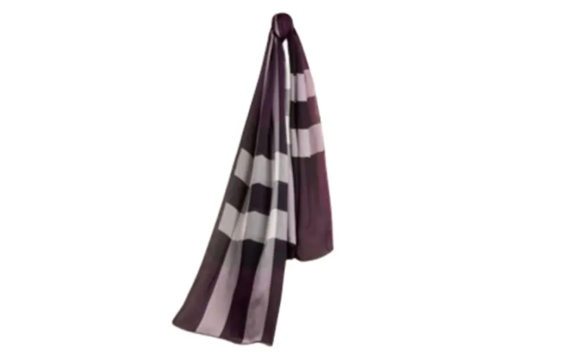 Burberry Scarves Women's Gray Black