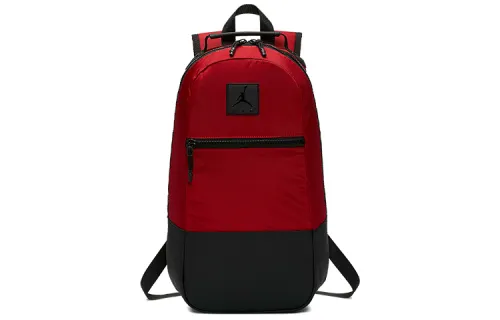 Jordan Polyester Basketball Bag Backpack Regular Unisex Red