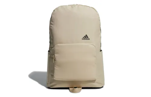 Adidas Polyester Backpack Regular Unisex Beige