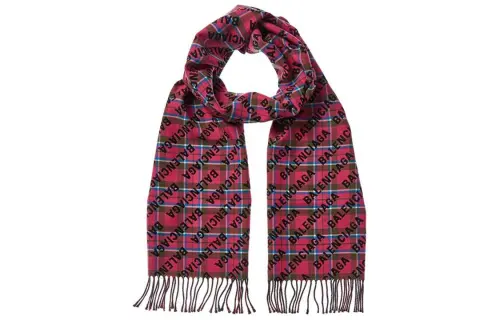 Balenciaga Wool Knit Scarves Women's