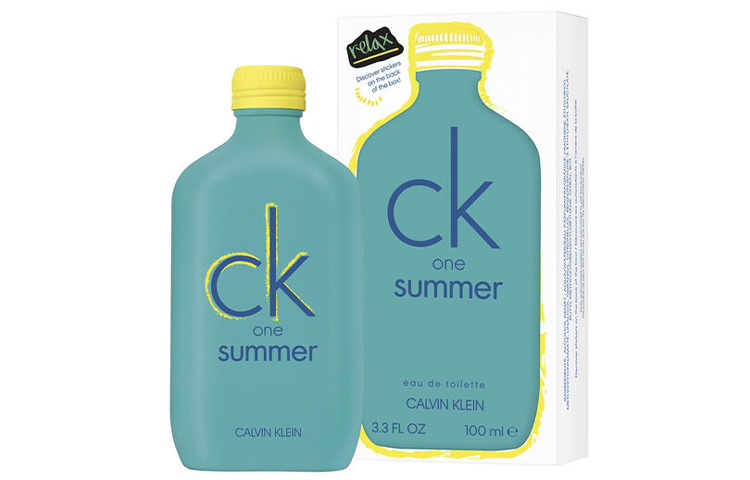 CALVIN KLEIN One 20 Years Summer Edition Perfume Fougere Citrus Eau de Toilette EDT Ginger Orange 100ml
