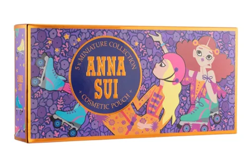 Anna sui, small perfume, gift box, fresh set, 5 ml, 5 ml, 5 ml, 5 ml, 1 pieces