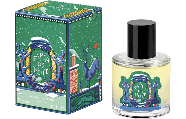 Diptyque Limited Edition Midnight Fir Indoor Sprays 50ml