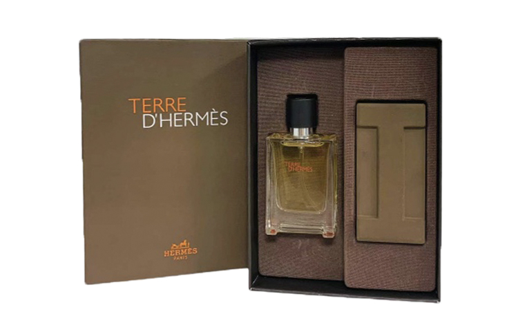 Hermes Hermes earth men's perfume box set perfume parfum pure perfume12.5ml+diffusing stone #